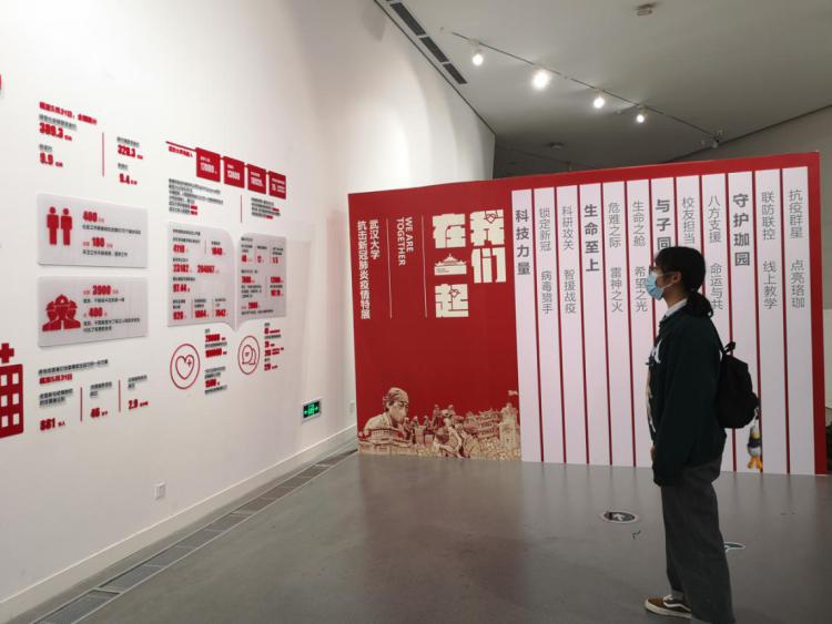 参观“我们在一起”350vip浦京集团官方授权抗击新冠肺炎疫情特展.jpg